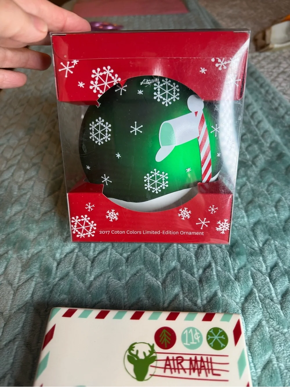 Coton colors mini & ornament letter to santa Retired